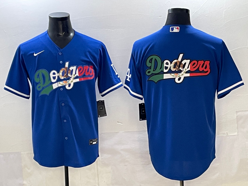 Men Los Angeles Dodgers blank blue Nike 2025 MLB All Star Jersey 0015